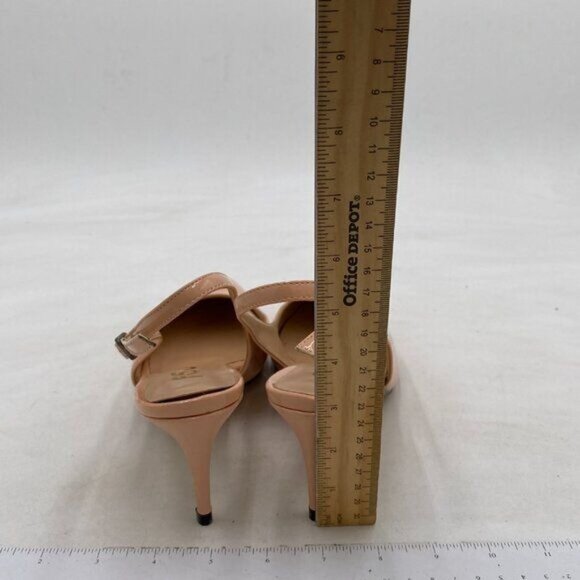FSJ Women Classic High Heels Slingback Pumps Formal Dress Shoe Pointy Toe Office - Picture 5 of 8